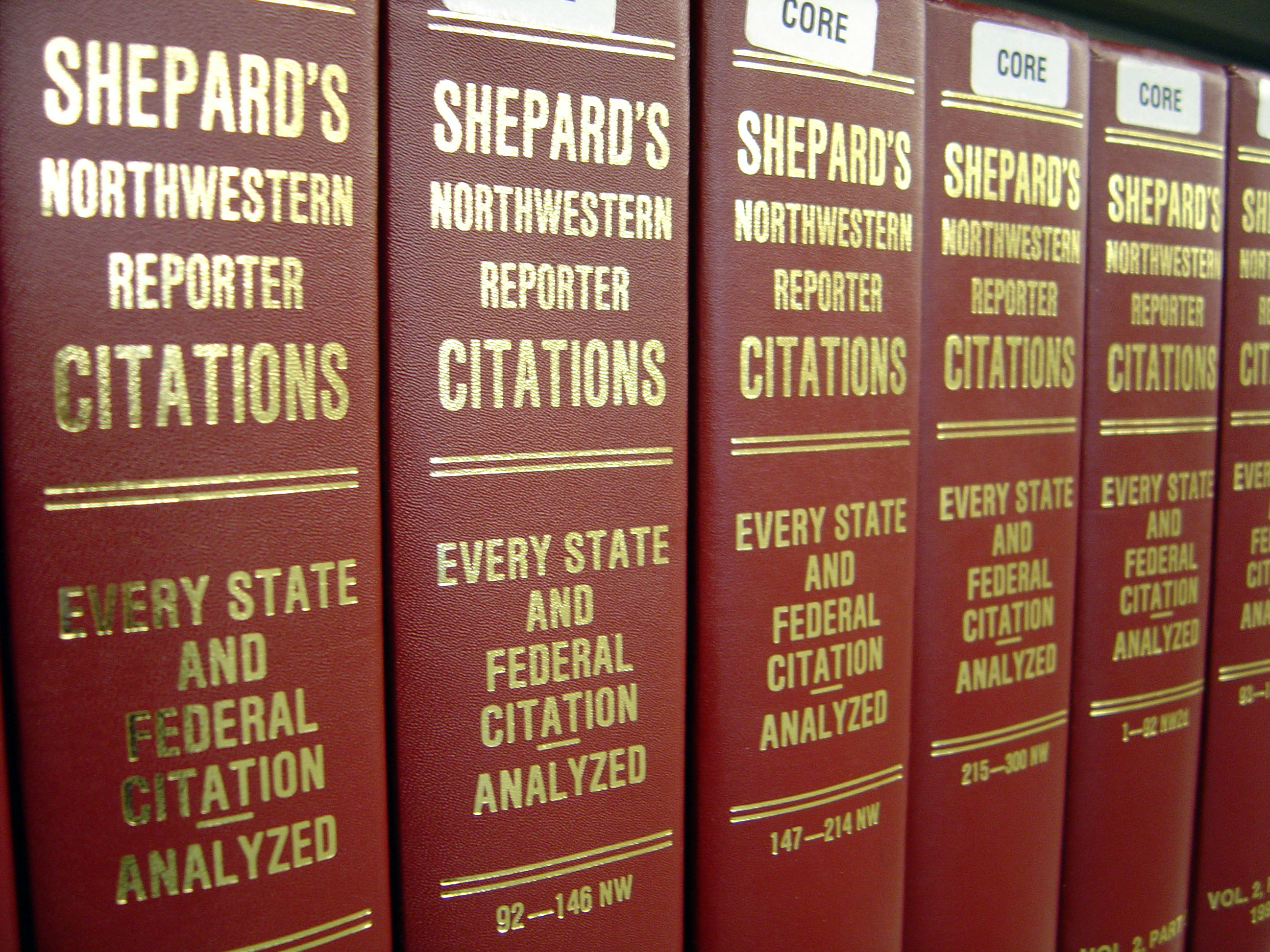 Law Library Bonus Pic: Shepard's in the Law Library